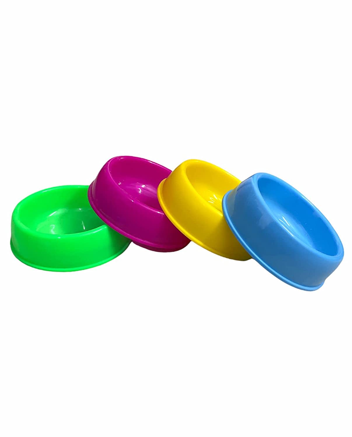 Plastic top pet bowls