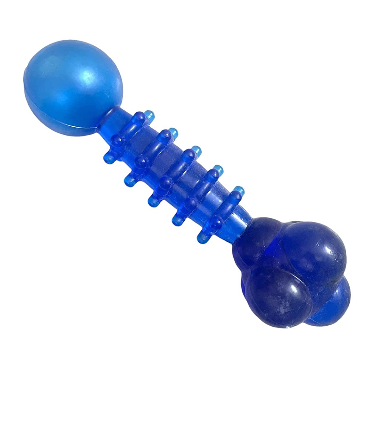 Soft Odd Shape Dumbell Squeaky Dog Toy