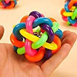 Rubber Knot Chew Ball with Bell