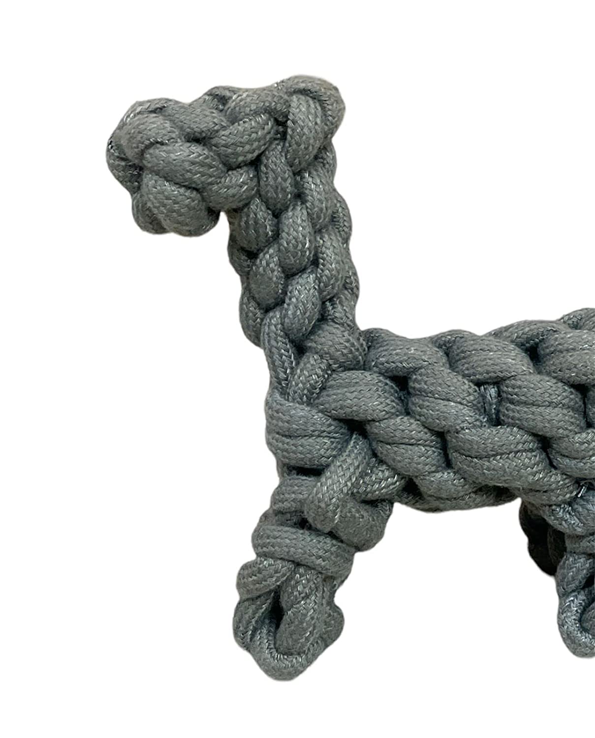 Cotton Giraffe Rope Chew Toy