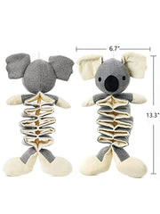 Cartoon Stuffed Squeaky Chew Toy