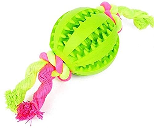 Cotton Rope with Ball Chew Toy (Color May Vary)