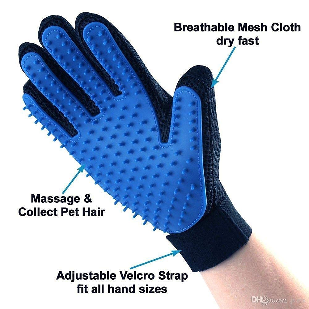 Hair Massager Groomer Glove