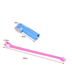 Toothbrush for Dogs 3 Pcs (COLOR MAY VARY)