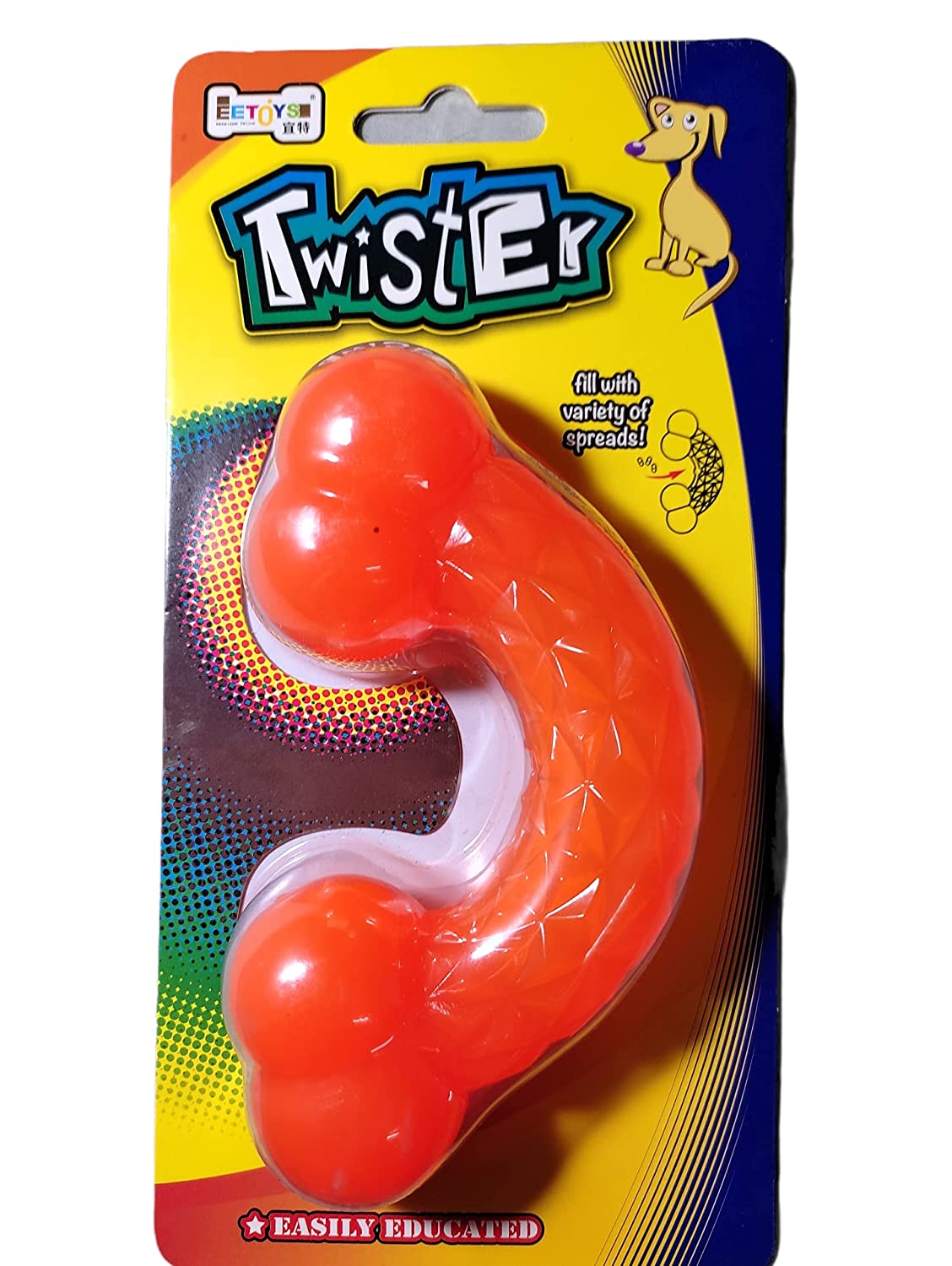 Twister Bone Chewing Teething Toy