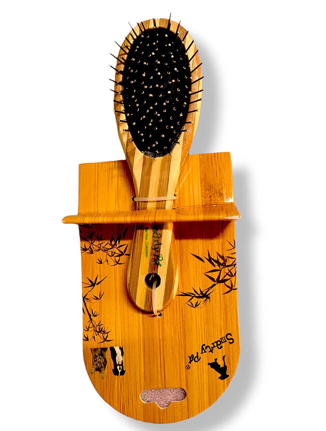 Designer Bamboo Double Side Pin Brush