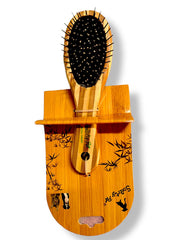 Designer Bamboo Double Side Pin Brush