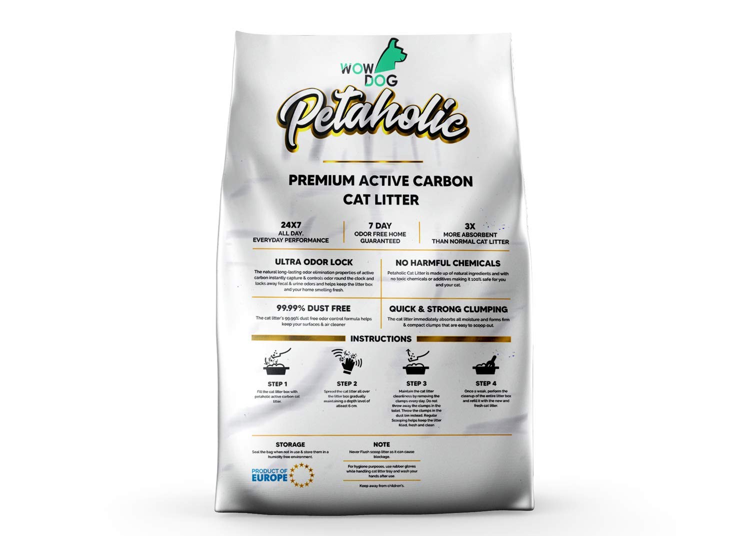 Petaholic Active Carbon cat litter