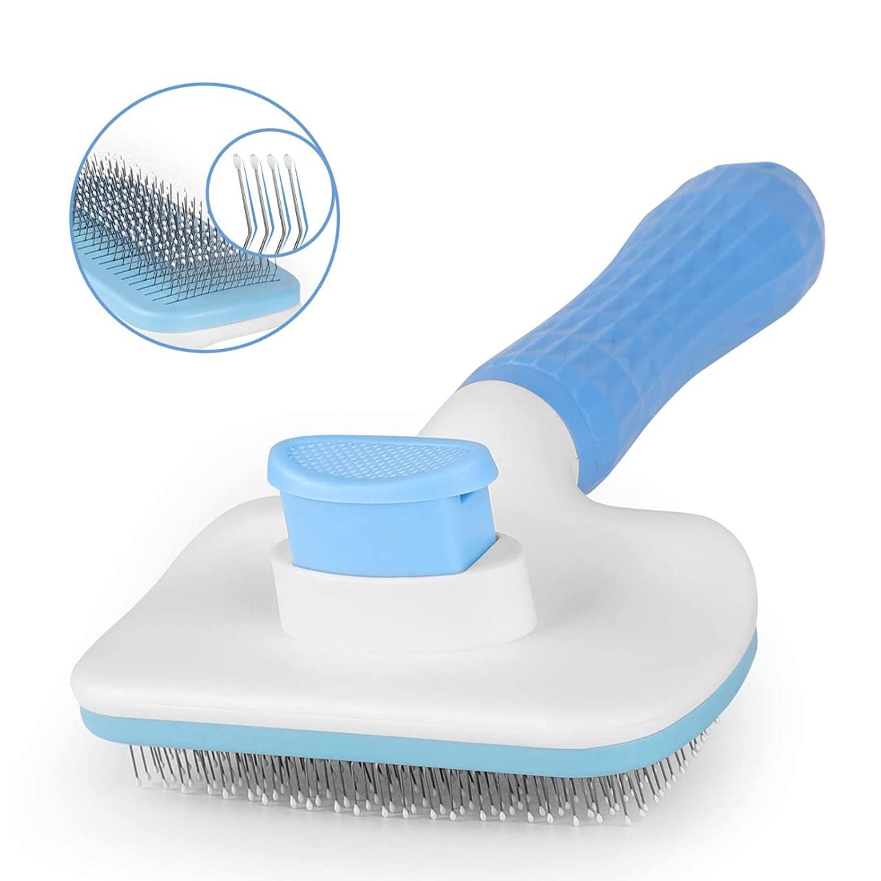 Pet Grooming & Cleaning Slicker Brush (Multicolour)