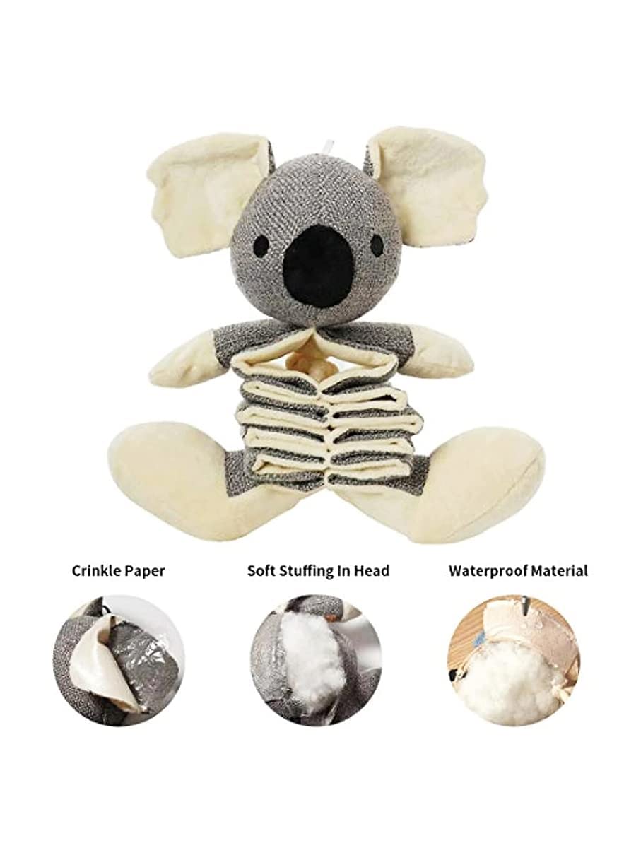 Cartoon Stuffed Squeaky Chew Toy