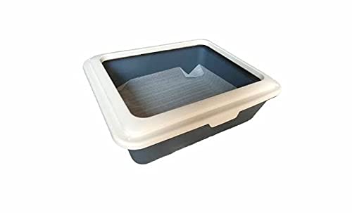 Cat litter hotsell tray with rim