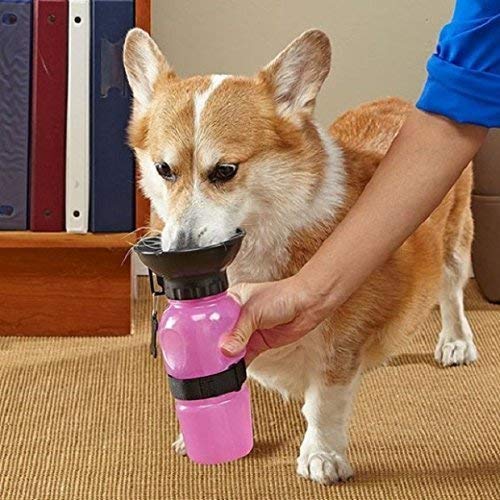 Dog Water Drinking Feeder Bottle Multicolor