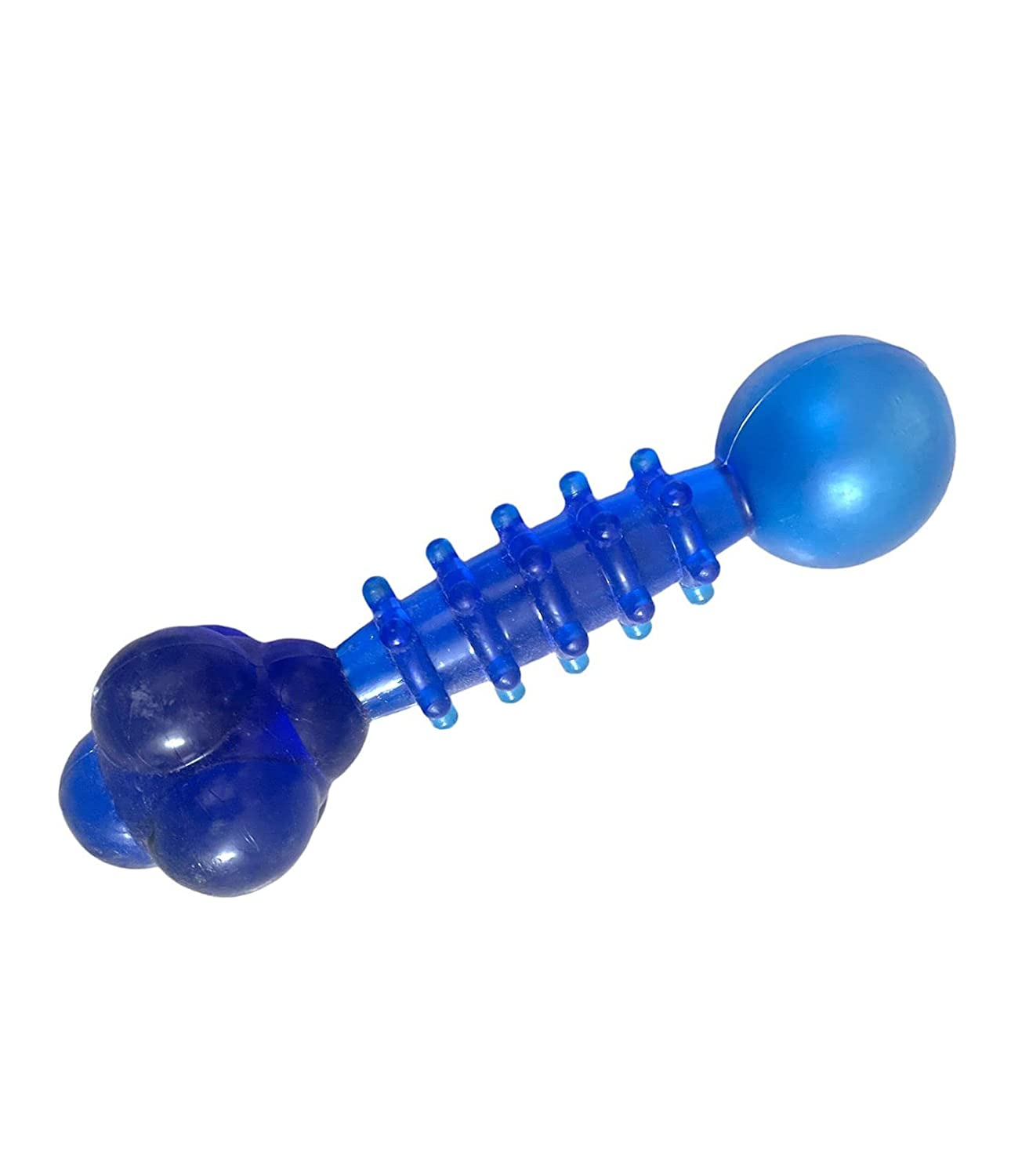 Soft Odd Shape Dumbell Squeaky Dog Toy