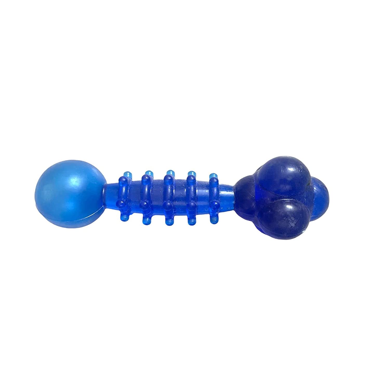 Soft Odd Shape Dumbell Squeaky Dog Toy