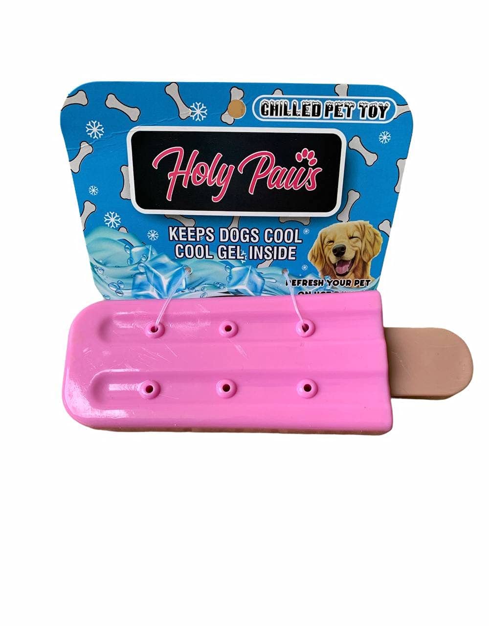 Ice Cream Cooling Toy for Dogs Cat (Color May Vary)