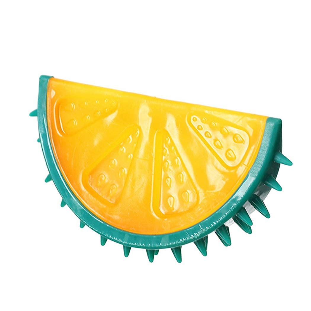 Interactive Fruit Lemon and Pineapple chew toy