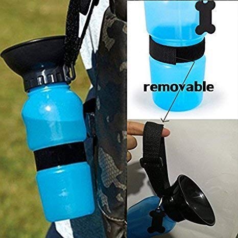 Dog Water Drinking Feeder Bottle Multicolor