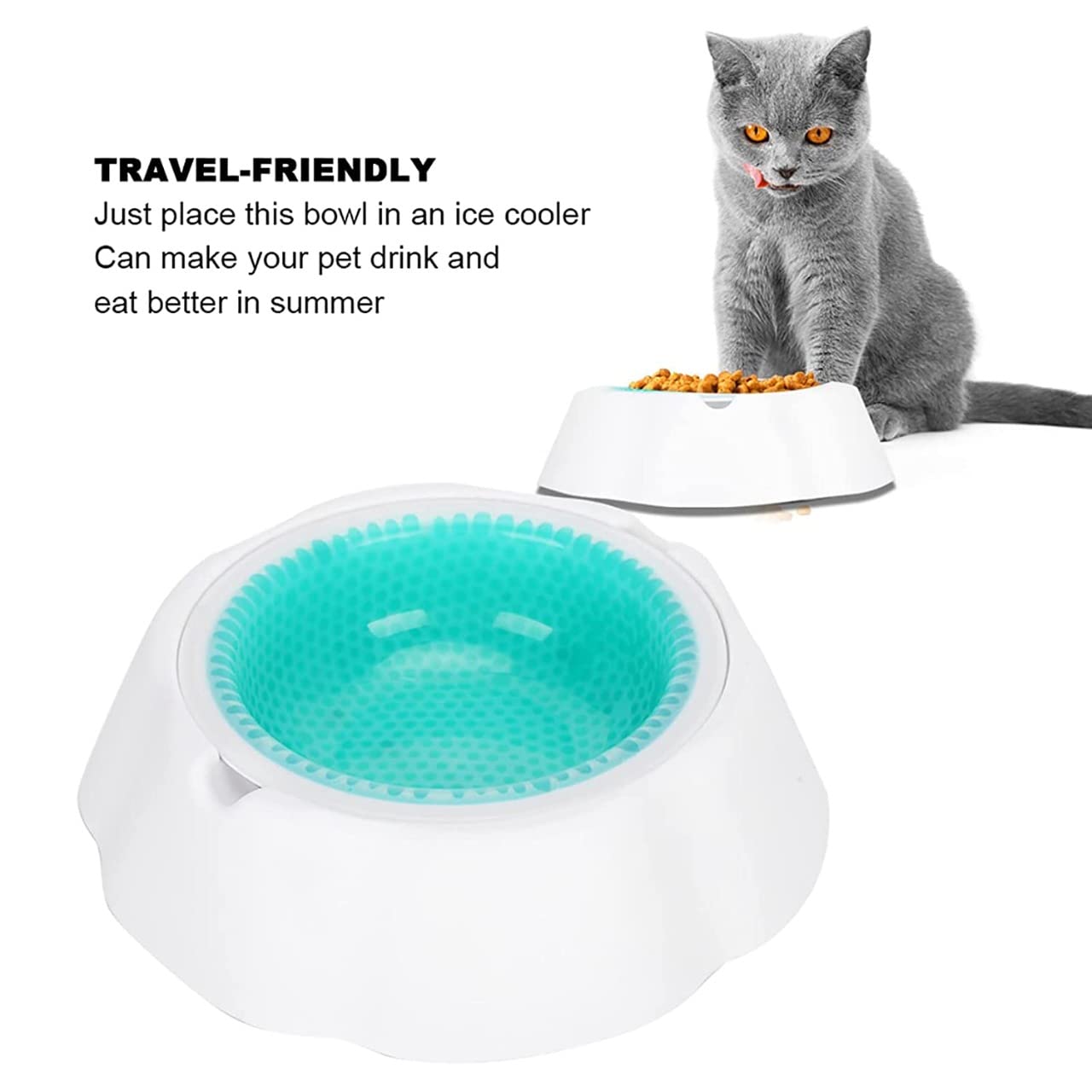 Feeding Pet Cool Water Bowl