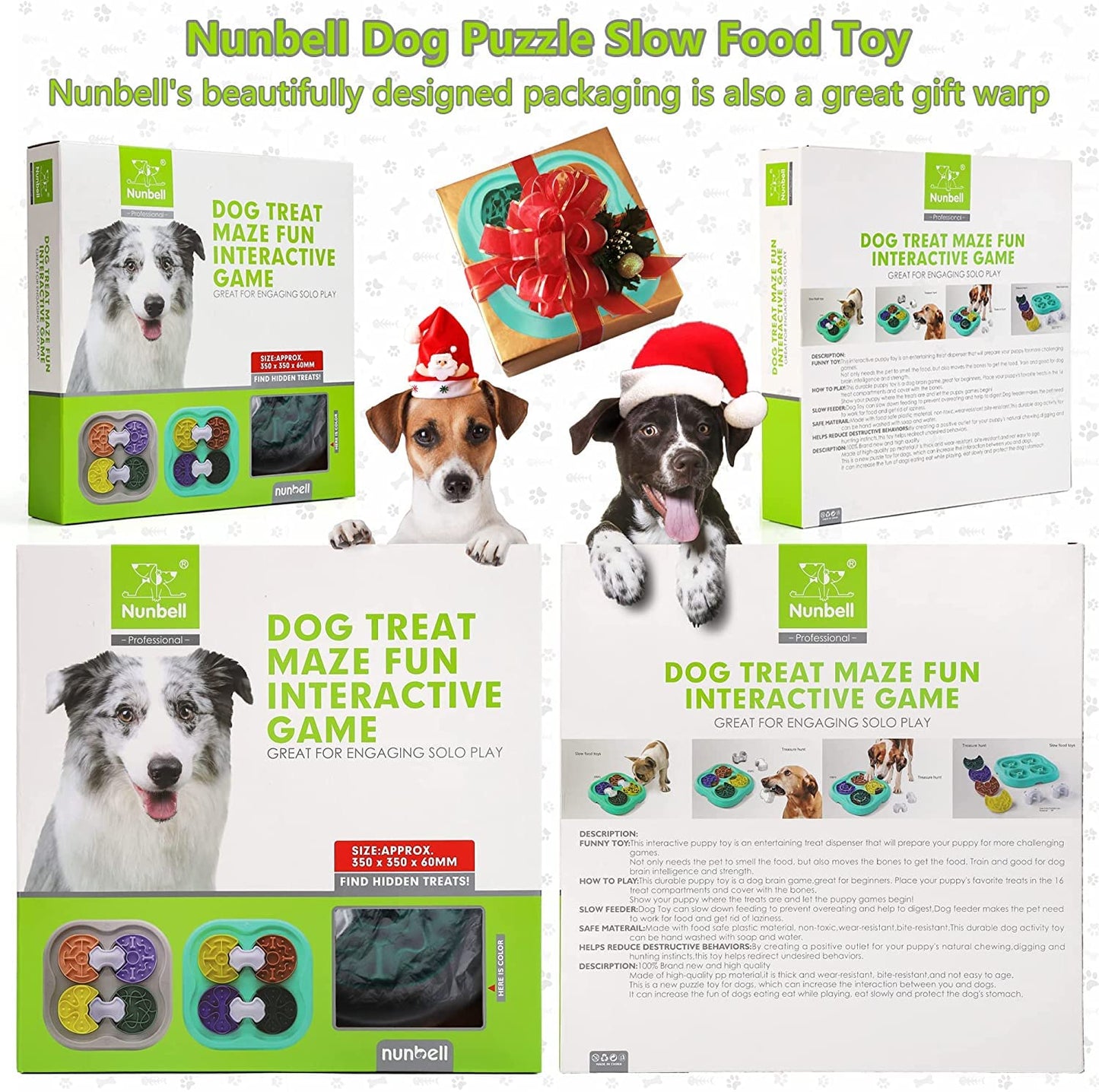 Interactive Puzzle Toys for Dogs Multicolor