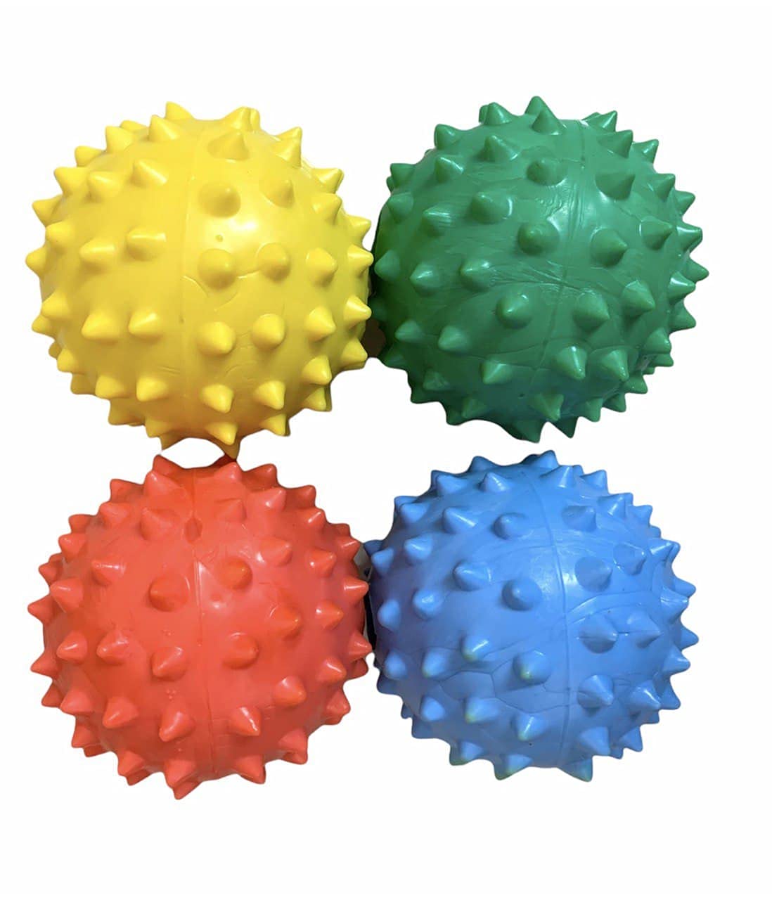 Rubber Spiked Ball with Bell (Attractive Fragrance)