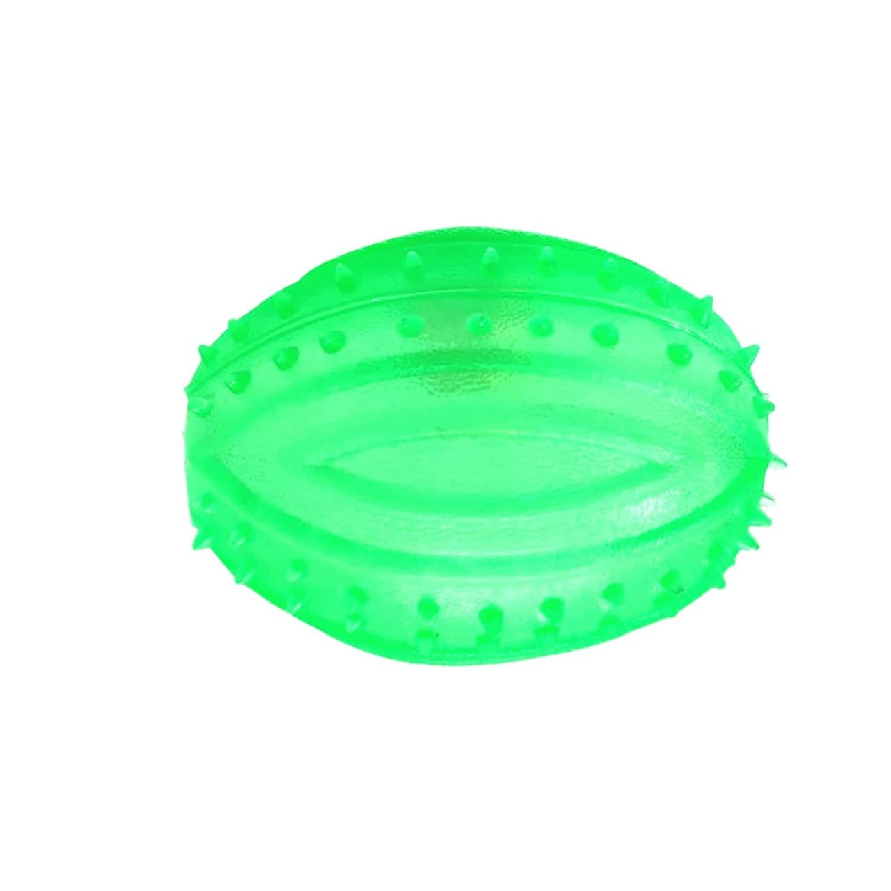 Soft Rugby with Bell Squeaky Dog Toy