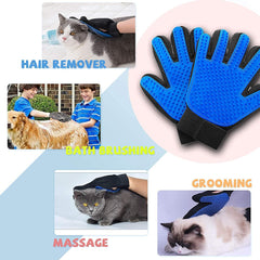 Hair Massager Groomer Glove