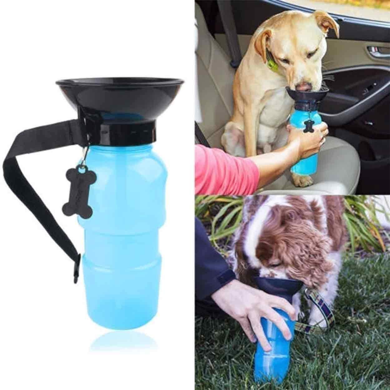 Dog Water Drinking Feeder Bottle Multicolor