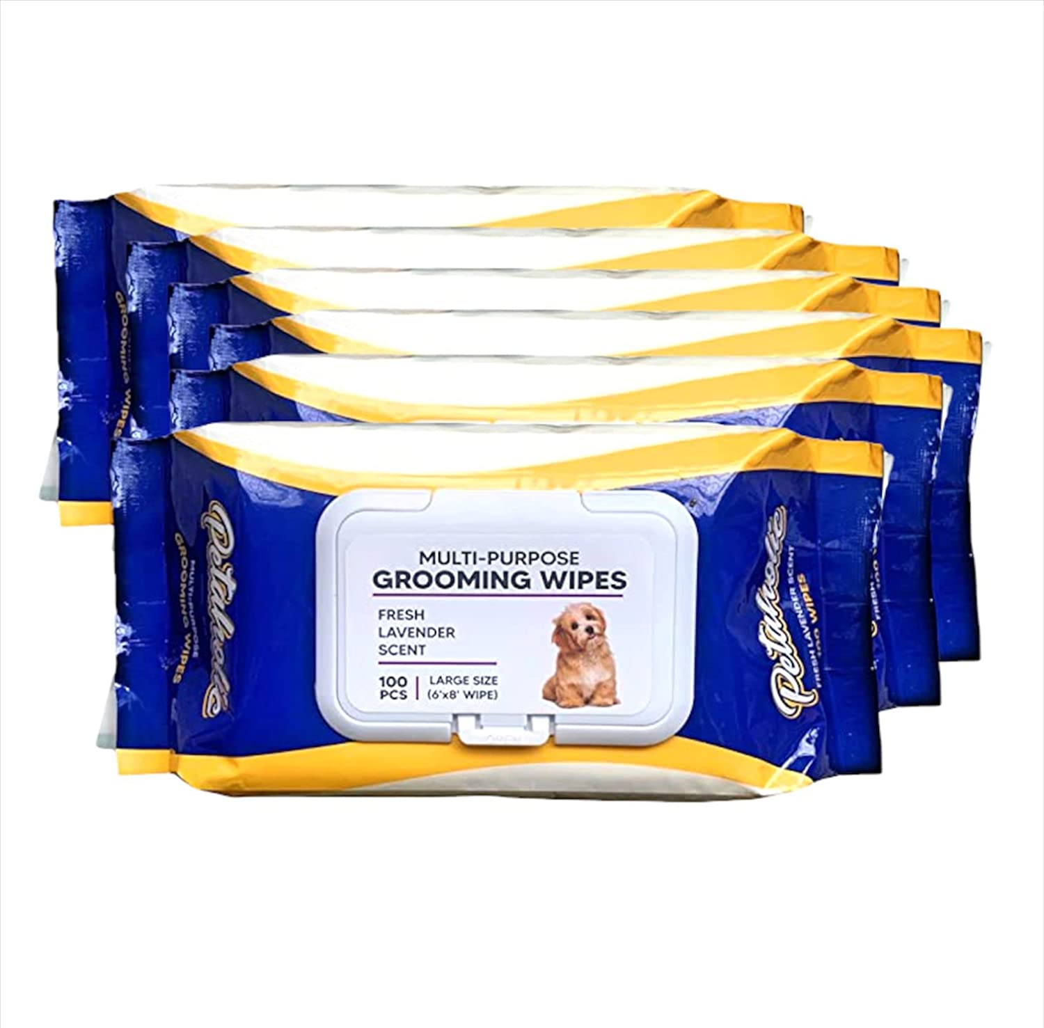 Fresh Lavender Scent Wipes for Dogs