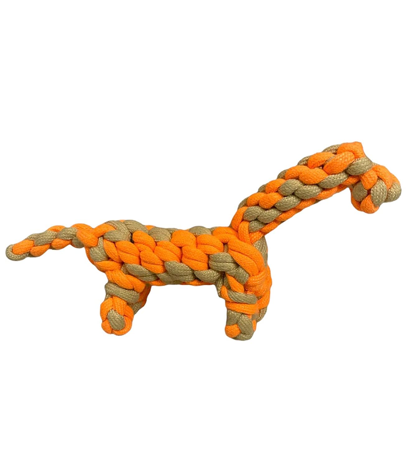 Cotton Giraffe Rope Chew Toy