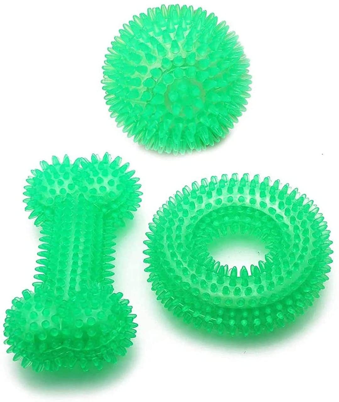 Spiked Chew Toy Combo